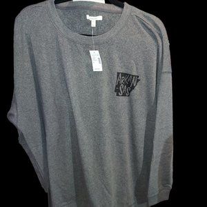 Maurices Gray Arkansas Sweatshirt  Women's Size 2X NWT